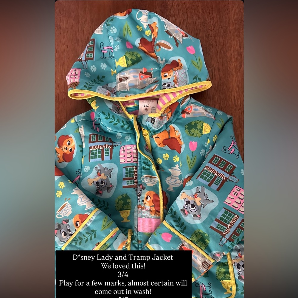 Disney Lady and the Tramp Jacket